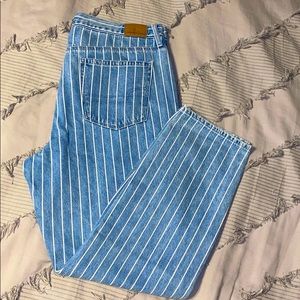 American Eagle Pinstripe Jeans